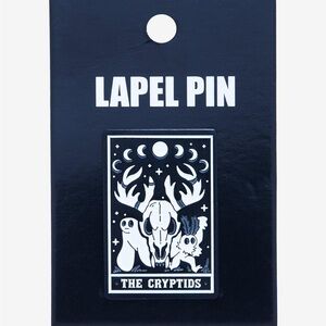 The Cryptids Tarot  Card Mystical Enamel Pin Hot Topic‎